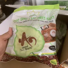 Bột Gạo Lứt Hạt Sen Hạnh Như túi 300g