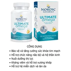Omega-3 Nordic Ultimate Omega 1280mg 60 viên  Mỹ