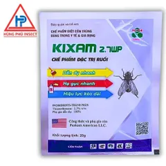 Thuốc diệt ruồi KIXAM 2.7WP gói 20g sản phẩm diệt ruồi mạnh nhất thế hệ mới với phụ gia nhập khẩu Hoa Kỳ, hiệu quả mạnh
