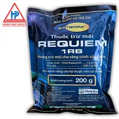Bả diệt mối sinh học cao cấp REQUIEM 1RB 200g + 1 HỘP TRẠM nhập Hoa Kỳ, lây truyền diệt gốc tổ mối 4–6 tuần,mối ăn bã