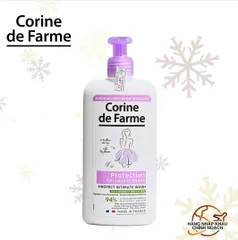 Dung dịch vệ sinh làm sạch, cân bằng hệ vi sinh tự nhiên - Corine de Farme Protection Intime Wash 250ml
