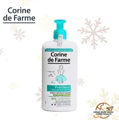 Dung dịch vệ sinh mang lại cảm giác tươi mát - Corine de Farme Fresh Intimate Wash 250ml