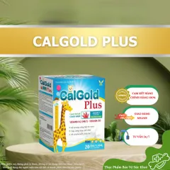 [TPBVSK] CALGOLD PLUS - Bổ Sung Canxi Từ Tảo Biển Đỏ (Nhãn con hươu)