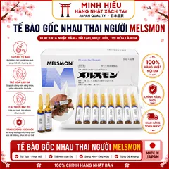 Melsmon Placenta Nhật Bản - Tế Bào Gốc Nhau Thai Người Hỗ Trợ Nuôi Dưỡng Và Cải Thiện Làn Da, Chăm Sóc Sắc Đẹp Cao Cấp
