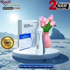 Máy Tăm Nước Không Dây LocknLock Cordless Oral Irrigator ENR156BLU -  Hàng Chính Hãng Bảo Hành 2 Năm