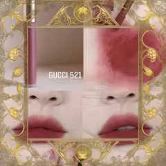 (Đẳng Cấp) [ không hộp ] Son Kem Gucci Liquid Matte 521 Nellie Cherrie Màu Đỏ Gạch Nhập Khẩu