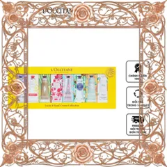 (Bản Mới) Set 8 Kem Dưỡng Da Tay L'Occitane Hương Thiên Nhiên Thư Giãn Lavender, Rose, Almond, Shea Butter, Cherry Blossom, Citrus, Verbena, Cocoa Hàng Chuẩn