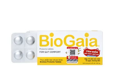 Viên bổ sung lợi khuẩn cho đường tiêu hóa BioGaia Protectis Tablets (10 viên)