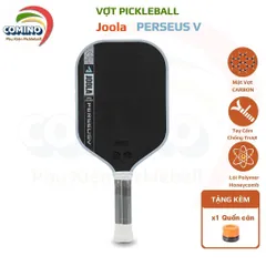 Vợt pickleball Joola Gen 5 Perseus Simone Jardim, mặt Carbon nhám, bản 16mm viền màu ghi