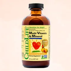 Siro ChildLife Multi Vitamin & Mineral |237 mL| Hỗ trợ sự phát triển toàn diện dành cho trẻ từ 4 tháng trở lên [S/P nội địa Mỹ]