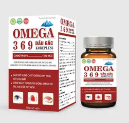 Hỗ Trợ Thị Lực Tim Mạch Omega 369 Korepluss hộp 60 viên