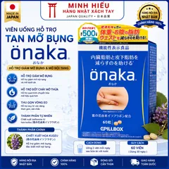 Viên Uống Onaka CPILLBOX Nhật Bản – Hỗ Trợ Giảm Mỡ Bụng, Giảm Mỡ Nội Tạng Hiệu Quả
