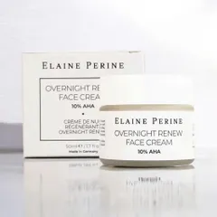 Kem Dưỡng Trẻ Hóa Tái Tạo Da Elaine Perine Overnight Renew Cream 10% AHA 50ml [hàng nhập khẩu]
