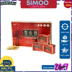 [CHUYÊN SỈ CHÍNH HÃNG] Tinh Dầu Thông Đỏ CHEONGSONGWON 180 Viên HÀN QUỐC [Hộp đỏ]