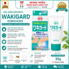 Gel Khử Mùi Hôi Nách Wakigard Kobayashi Nhật Bản – Hỗ Trợ Ngăn Mồ Hôi, Khử Mùi