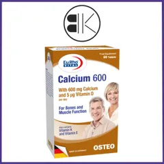 CALCIUM 600 - Viên uống Bổ sung canxi, phòng ngừa loãng xương - Hộp 15/ 30/ 60 viên - Pháp