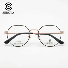 Kính mắt cao cấp chính hãng SEROVA SL543 - C07, gọng vàng 788768