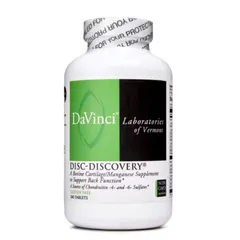 Viên uống DaVinci Disc-Discovery |180 viên| Giải pháp chuyên biệt hỗ trợ thoát vị đĩa đệm & thoái hóa cột sống [S/P Chuẩn Mỹ]