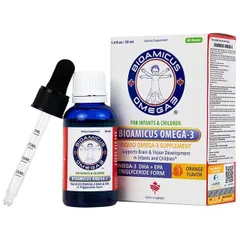 Dung dịch uống hỗ trợ bổ não Bioamicus Omega-3 (30ml)