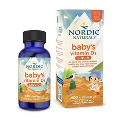 Nordic Drop D3 - Hỗ trợ phát triển xương, răng chắc khỏe, tăng cường hấp thu canxi, sản xuất Mỹ