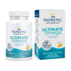 Ultimate Omega Nordic Naturals - Giải pháp toàn diện cho bộ não, tim mạch và miễn dịch, sản xuất Mỹ