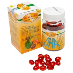 Dầu gấc viên nang Vinaga DHA Chai 100 viên