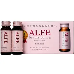 Nước uống bổ sung collagen Alfe Beauty Conc Taisho (10 chai x 50ml)