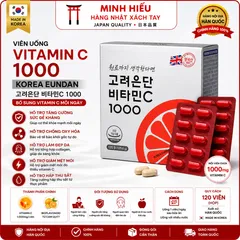 Viên Uống Vitamin C 1000 Korea Eundan 고려은단 비타민C 1000 Hỗ Trợ Tăng Cường Sức Đề Kháng