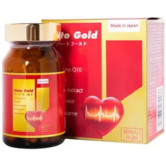 Viên uống hỗ trợ tim mạch, bổ sung các chất chống oxi hóa cho cơ thể Hato Gold Jpanwell (60 viên)
