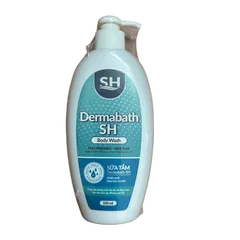 Sữa Tắm Dermabath SH Body Wash Làm Sạch Da Dịu Nhẹ Cho Bé, Dưỡng Da Hạn Chế Rôm Sảy - 350ml