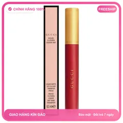 (Chính Hãng) [ tester ] Son Kem Lì Gucci Rouge Liquid Matte 25 Màu Đỏ Tươi Nhập Khẩu