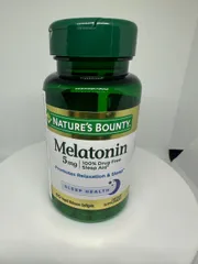 Nature's Bounty MelatoniNn 5mg Viên Uống Giúp Điều Hòa Giấc Ngủ Giúp Ngủ Sâu Giấc (Hộp 60 Viên) - Nhập Khẩu Mỹ