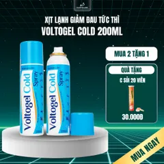Xịt lạnh giảm đau tức thì, thích hợp chơi thể thao 200ml Voltogel Cold 794662