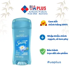Lăn khử mùi cho nữ dạng gel Secret Cool Waterlily 73g