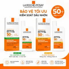 Kem Chống Nắng La Roche-Posay Anthelios UVMune 400 SPF50+ PA++++ 50ml (Oil Control/Invisible Fluid)