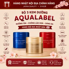  Kem dưỡng da Shiseido Aqualabel 5in1 Nhật Bản