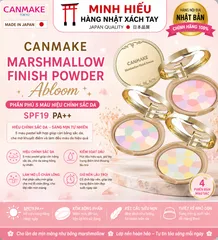 Phấn Phủ 5 Màu Canmake Marshmallow Finish Powder Abloom Nội Địa Nhật Bản – Kiềm Dầu, Làm Mờ Lỗ Chân Lông