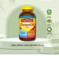(HÀNG CHÍNH HÃNG MỸ) VIÊN UỐNG CHOLESTOFF PLUS 210 VIÊN