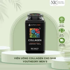 (HÀNG CHÍNH HÃNG MỸ) VIÊN UỐNG  COLLAGEN YOUTHEORY MEN’S 390 viên