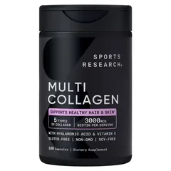 Viên uống bổ sung Multi Collagen Sports Research 180v