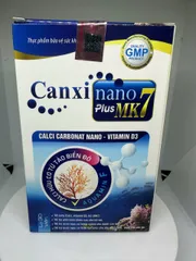 Viên uống Canxi Nano Plus MK7 (Chai 30 viên) Hỗ trợ phát triển xương và chiều cao cho trẻ em và giảm nguy cơ loãng xương