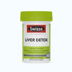 (Có tem) Viên uống thải độc gan mật Úc Swisse Ultiboost Liver Detox