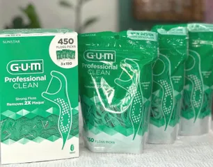 Tăm Chỉ Nha Khoa GUM Cao Cấp 300 cây làm sạch kẽ răng, ngừa sâu răng hiệu quả 🏷️ Rẻ vô địch!