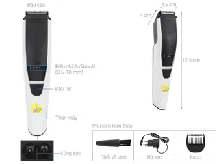 Máy tạo kiểu râu Philips BT3206/14