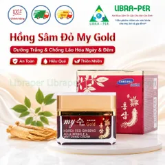 Kem Dưỡng Trắng Da Hồng Sâm My Gold Hàn Quốc Cho Phụ Nữ Trên 30 Giảm Nếp Nhăn Tăng Đàn Hồi Da