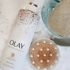 🌸 Sữa tắm Olay Sugar & Cocoa Butter dưỡng ẩm mịn da 591ml Mỹ - Giao nhanh tiết kiệm