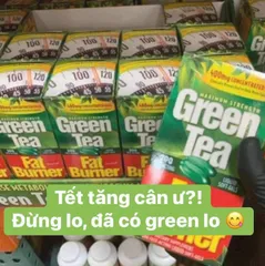 🍃 Viên uống Green Tea Fat Burner giảm cân chính hãng Mỹ 90 viên hiệu quả cao