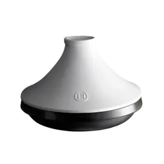  Nồi Tajine Emile Henry Delight EH779567 Ø 27cm 2L Màu Đen Xám Nắp Trắng - Packing