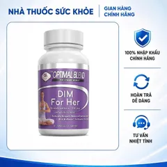 (Hàng công ty) Viên Uống Hỗ Trợ Cân Bằng Nội Tiết Tố Nữ Olympian Labs Dim For Her