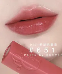 Không Vỏ Hộp - Son kem Dior 🌸 Addict Lip Tint Batom Líquido Tom Natural Rose 5 ml